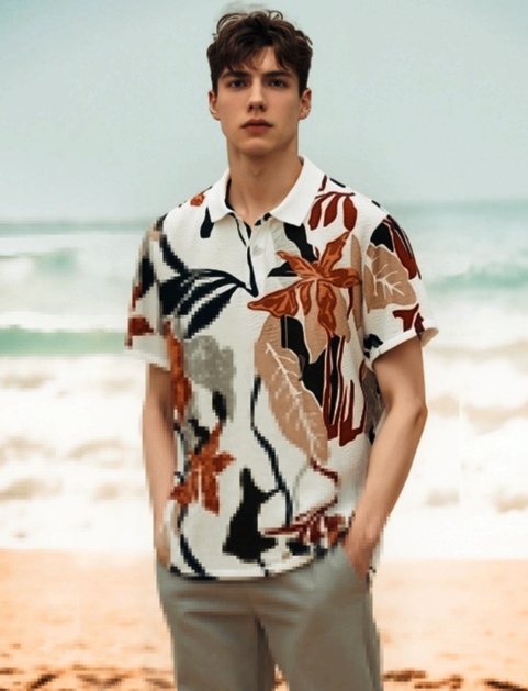 پلوشرت مردانه ال سی وایکیکی